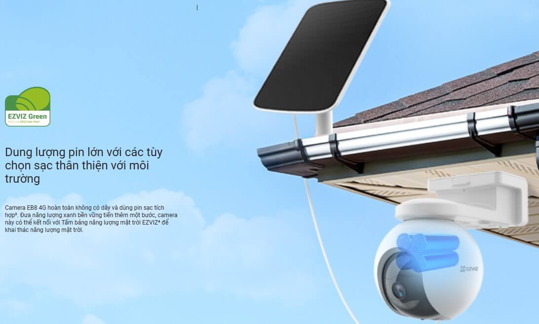 Thông tin chiết tiết camera Ezviz CS EB8