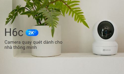 Camera EZVIZ Trong Nhà Tốt Nhất Cho Gia Đình & Văn Phòng 2025 Hình Ảnh Camera EZVIZ Trong Nhà H6C Chính Hãng