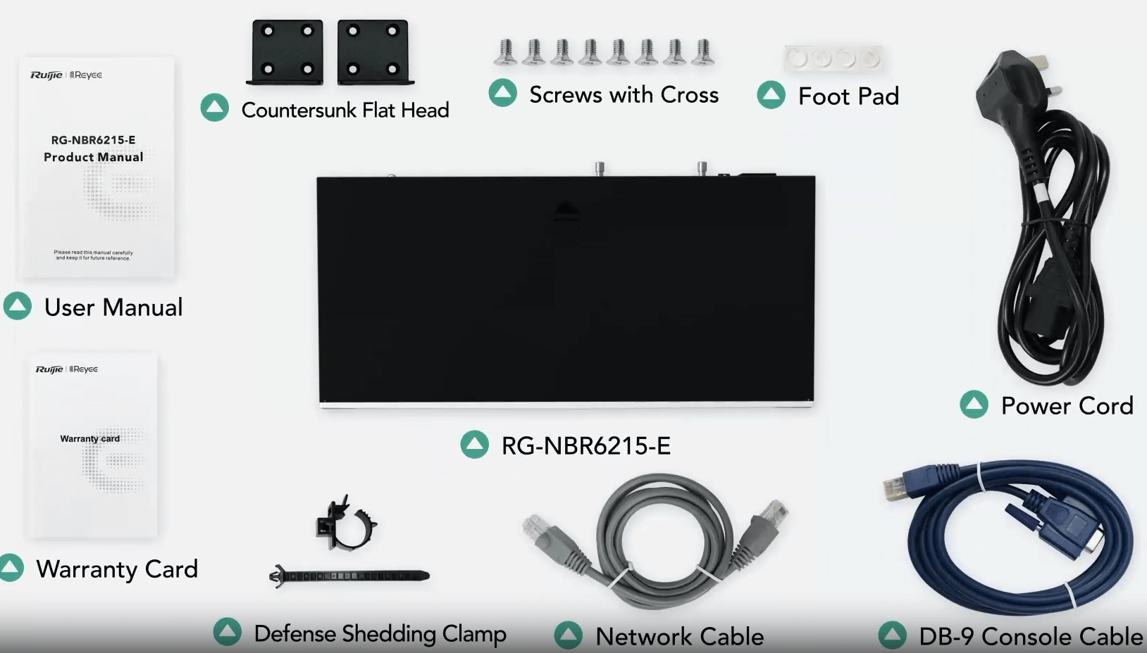 Hình Ảnh Cân Bằng Tải RUIJIE RG-NBR6215-E 2000 User Chính Hãng