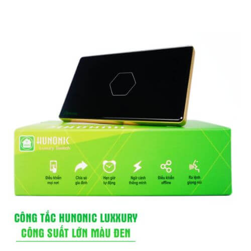 Hình Ảnh Công Tắc 1 Nút Màu Đen
