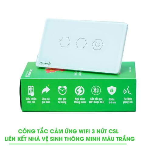 Hình Ảnh Công Tắc Cảm Biến Wifi HNSWP3T