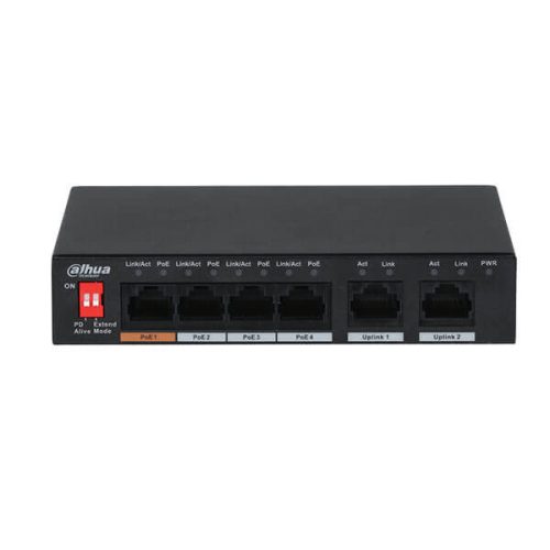 Hình ảnh switch poe dahua 4 port DH-PFS3006-4ET-60