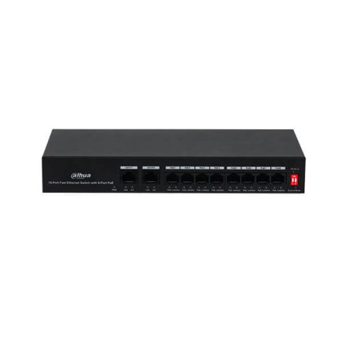 Hình ảnh switch Poe 8 Port 2 Uplink 100MbpsDH-PFS3010-8ET-65