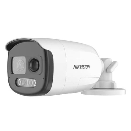 Camera Thân Colorvu 2MP Hikvision DS-2CE12DF3T-PIRXOS, Hỗ trợ đèn 40 mét, Cảm biến thân nhiệt người
