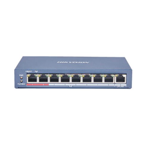 Hình ảnh switch Poe Hikvision 8 Port DS-3E0109P-E(C)