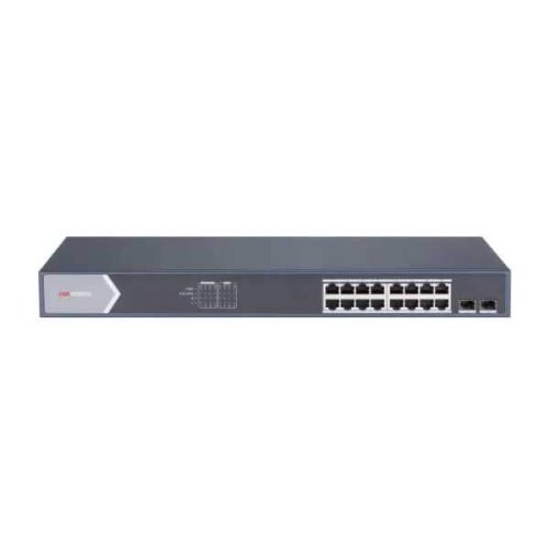 Hình ảnh switch Poe Hikvision 16 Port DS-3E0518P-E/M