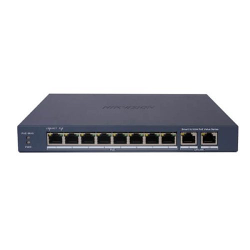 Hình ảnh Switch PoE 8 cổng HIKVISION DS-3E1310P-EI/M