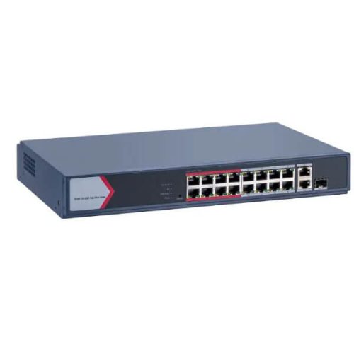 Hình ảnh switch Poe Hikvision 16 Port DS-3E1318P-EI/M