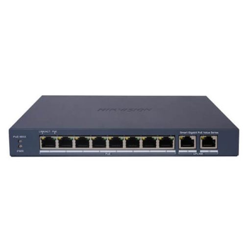 Hình ảnh Switch Hikvision DS-3E1510P-EI/M Gigabit Smart PoE 8 cổng