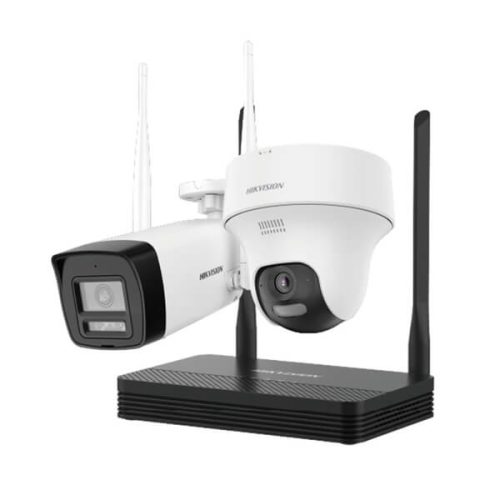 Hình ảnh Hình ảnh Bộ Kit camera IP DS-J142I/NKS424W02H Wifi 4.0 Megapixel HIKVISION