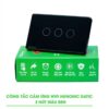 Hình Ảnh HNSW03D Công Tắc Cảm Ứng 3 Nút WiFi Hunonic Datic