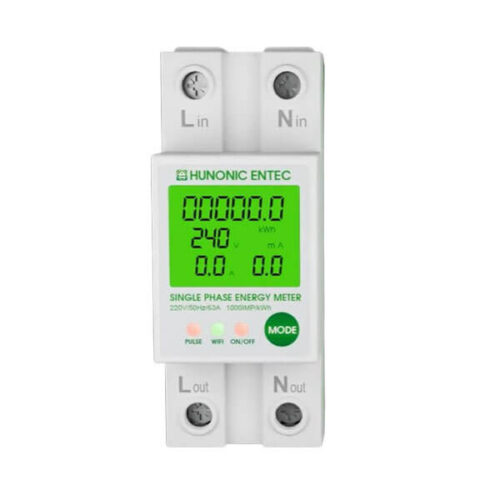 Công Tơ Điện Tử Thông Minh HUNONIC ENTEC PRO Chống Rò Điện Chạm Chập