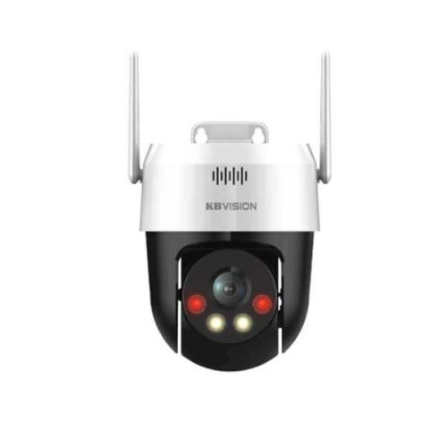 Hình ảnh camera wifi Kbvision 3MP đàm thoại 2 chiều có màu ban đêm KX-S3W