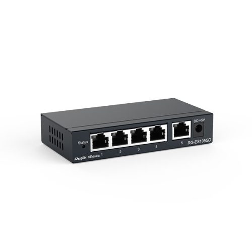 Switch Ruijie 5 Port 1000Mpbs (RG-ES105GD)