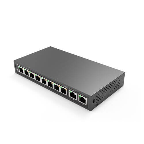 Hình Ảnh RG-ES110D-P Switch Ruijie 8 Port Poe Chính Hãng