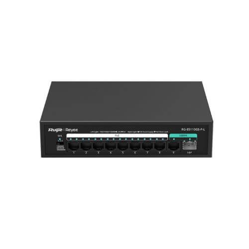 Hình ảnh Unmanaged Switch Ruijie 8 Port Poe 120W RG-ES110GS-P-L