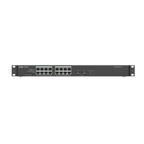 Hình Ảnh Switch Poe 16 Port RUIJIE 247W RG-ES118GS-P-L