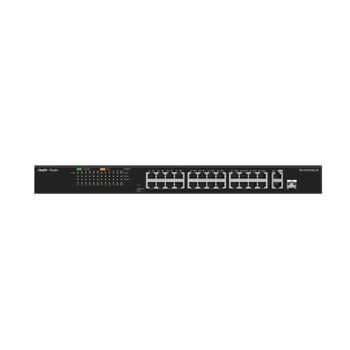Hình Ảnh Thiết bị chuyển mạch 24 cổng PoE 180W (RG-ES126FGS-LP 180W