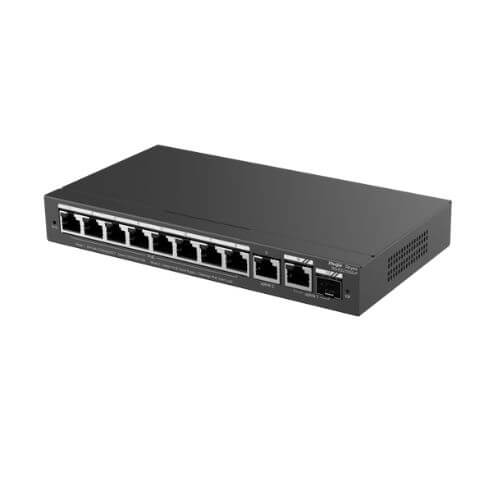 HÌnh ảnh RG-ES210GS-P Switch RUIJIE 10 Cổng Poe 120W