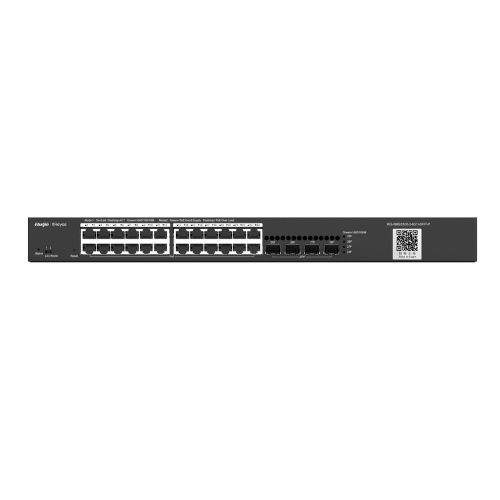 Hình Ảnh RG-NBS3100-24GT4SFP-P Switch RUIJIE 24 Cổng PoE 370W
