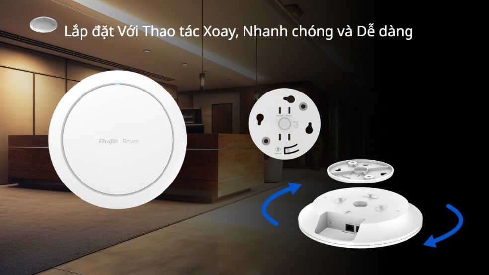 Hình ảnh Bộ Phát Wi-Fi 6 Trong Nhà  RG-RAP2266 