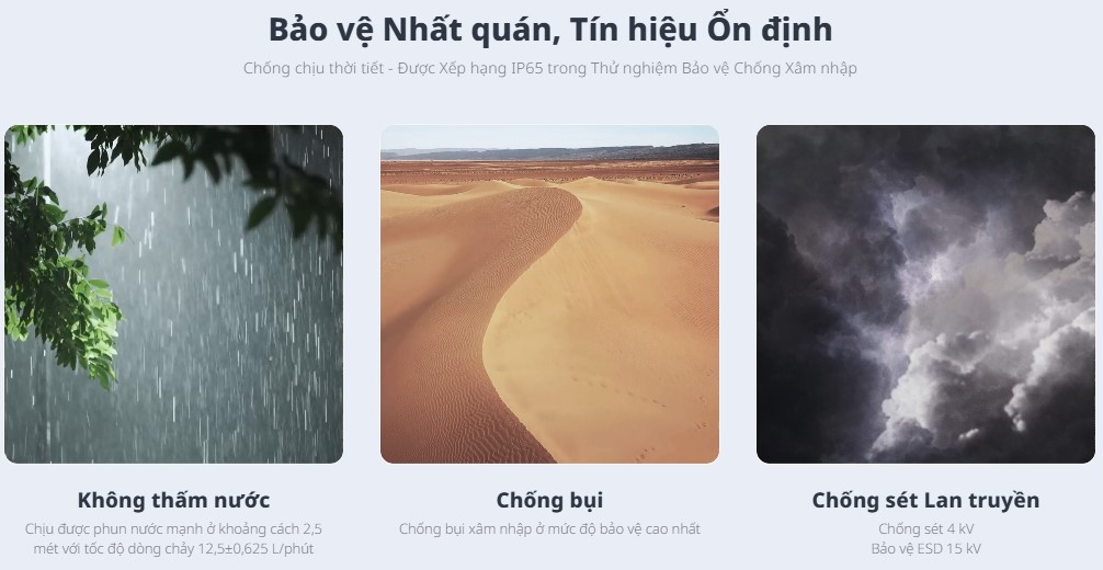 Thiết Bị Wi-Fi Ngoài Trời Tích Hợp Ăng Ten Đa Hướng RG-RAP52-OD 