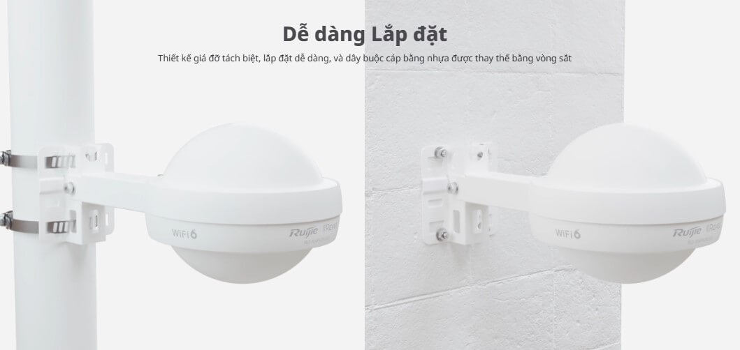 Hình Ảnh RG-RAP6262G Thiết Bị Phát Wi-Fi 6 Ngoài Trời