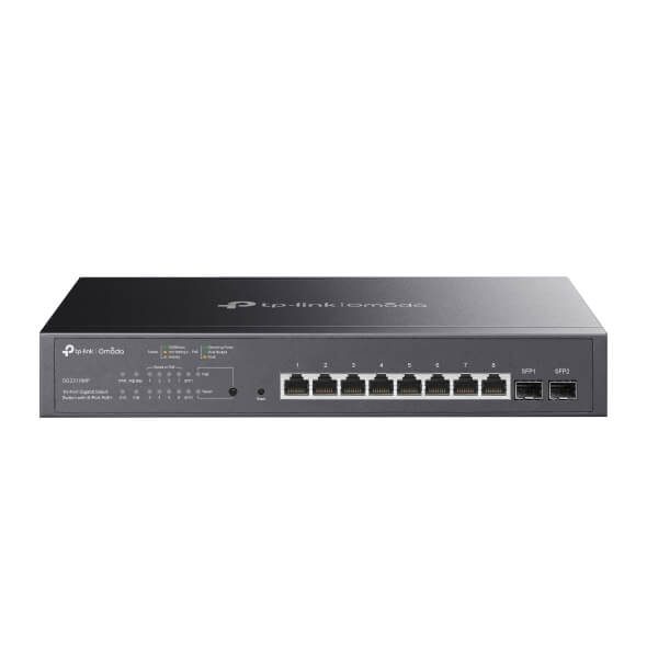 Hình Ảnh Switch Smart JetStream 10 Cổng Gigabit TPLINK TL-SG2210MP