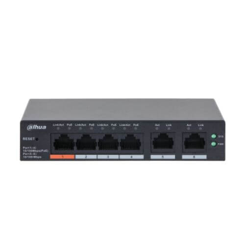 Hình ảnh Switch 6 cổng Dahua DH-CS4006-4ET2ET-60 chính hãng