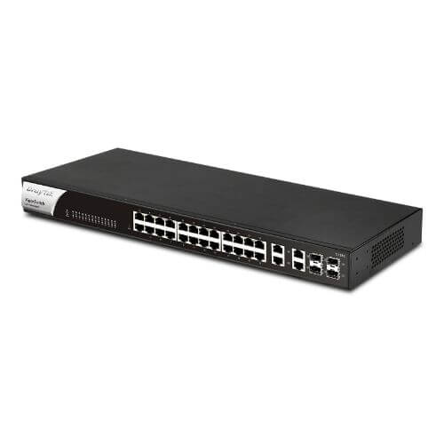 Hình Ảnh Switch Draytek 28 Port VigorSwitch G1282 Chính Hãng