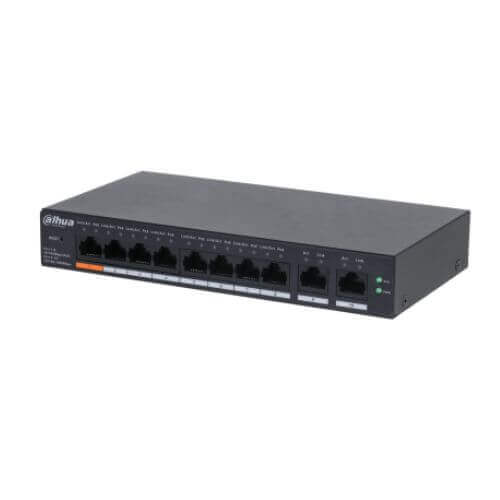 Switch Poe Cloud 10-Port Dahua DH-CS4010-8ET-110