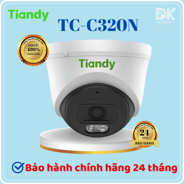 Hình ảnh Camera IP TIANDY TC-C320N Dome hồng ngoại 2MP, Tích hợp micro