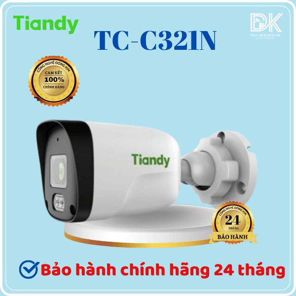 Hình ảnh Camera IP 2MP TIANDY TC-C321N Tích hợp micro, hồng ngoại