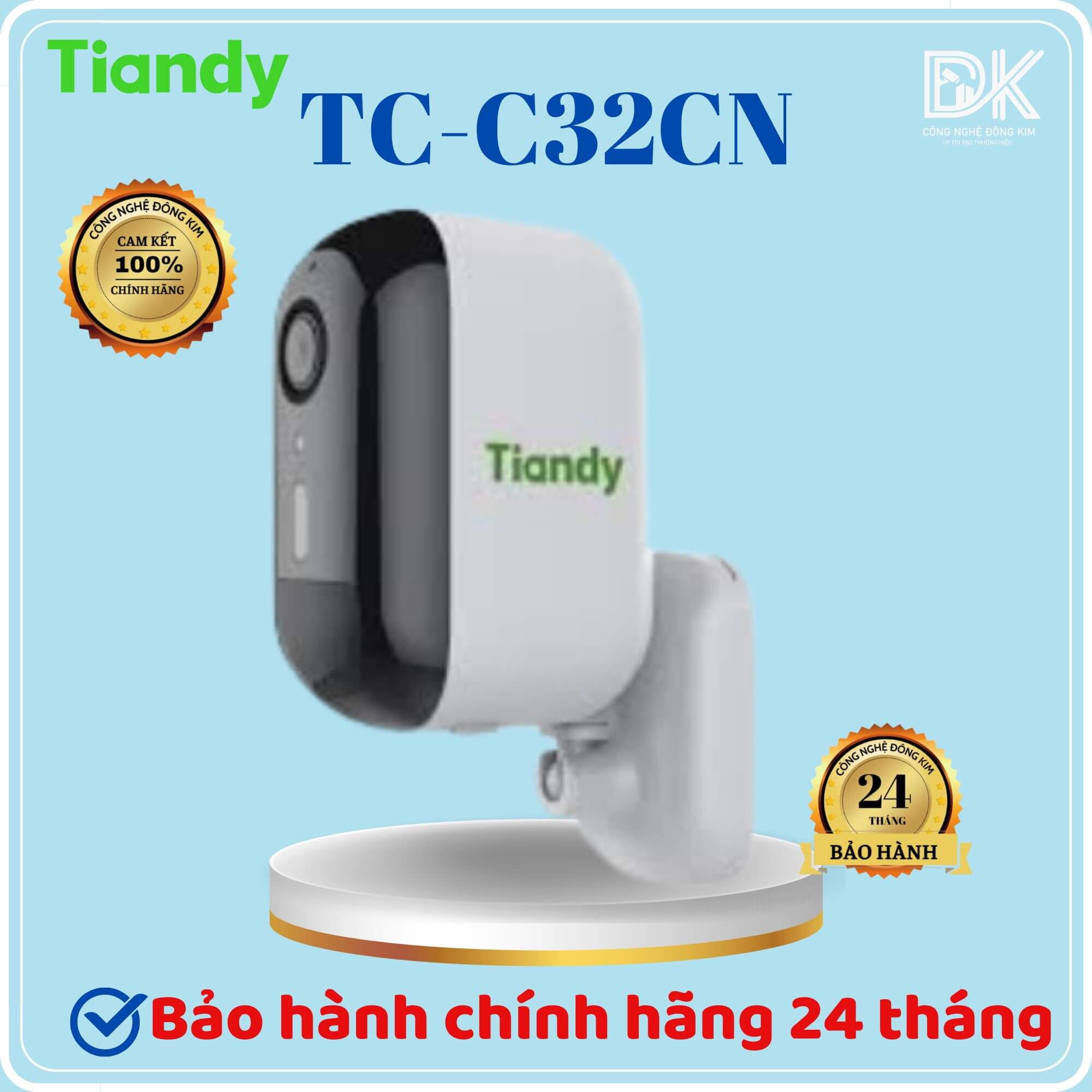 Hình ảnh Camera TC-C32CN Tiandy gắn PIN kết nối wifi, pin 5200mAh