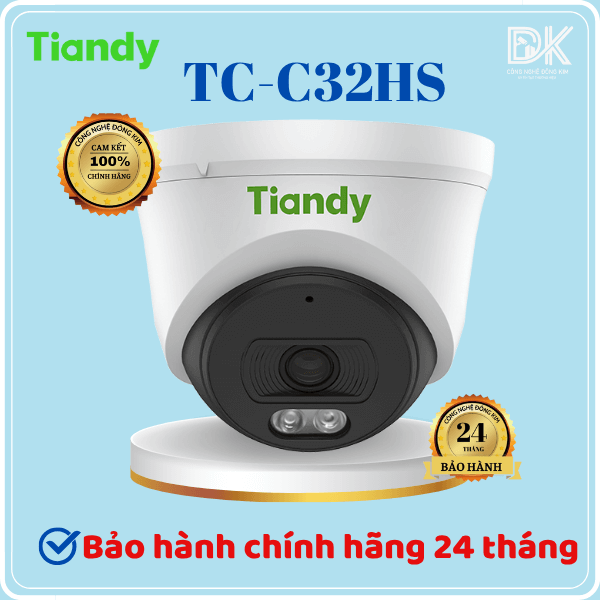 Hình ảnh Camera IP TIANDY TC-C32HS (V4.2) 2MP Dome Starlight - hồng ngoại