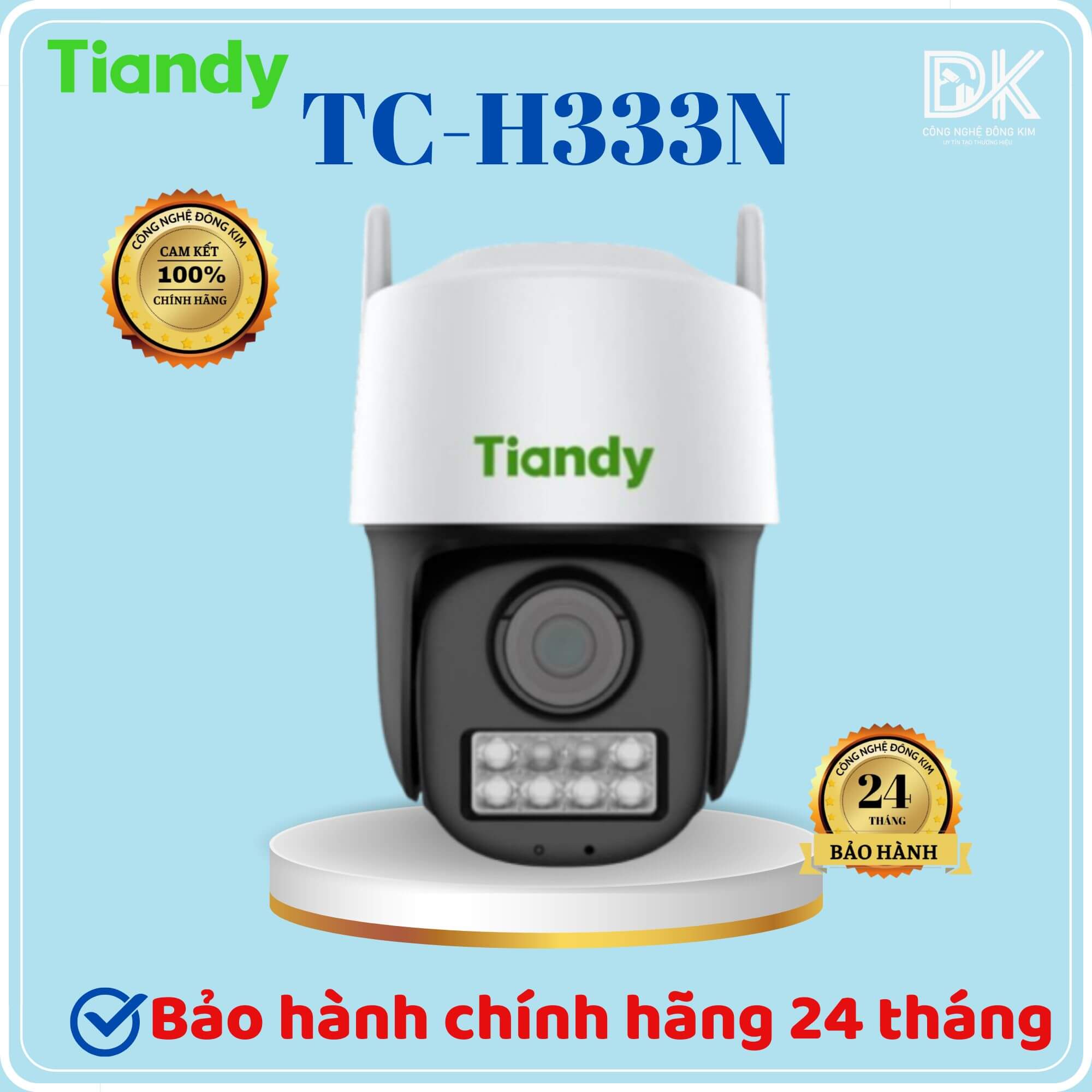 Hình ảnh Camera IP 3MP TIANDY TC-H333N Wifi Quay/Quét ngoài trời, Color Maker & hồng ngoại