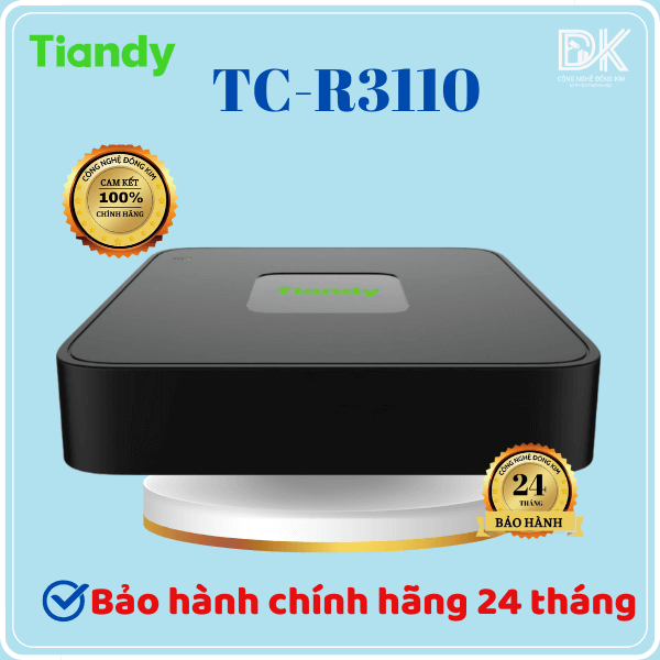 Hình ảnh Đầu ghi hình TIANDY TC-R3110 camera IP 20 kênh, chính hãng