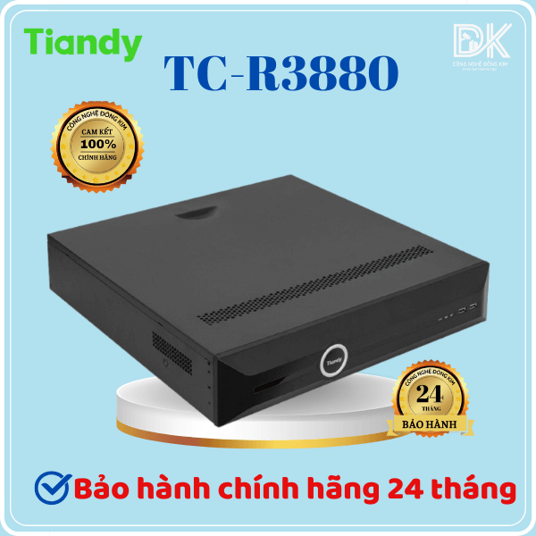 Hình ảnh Đầu ghi hình TIANDY TC-R3880 camera IP 80 kênh, chính hãng