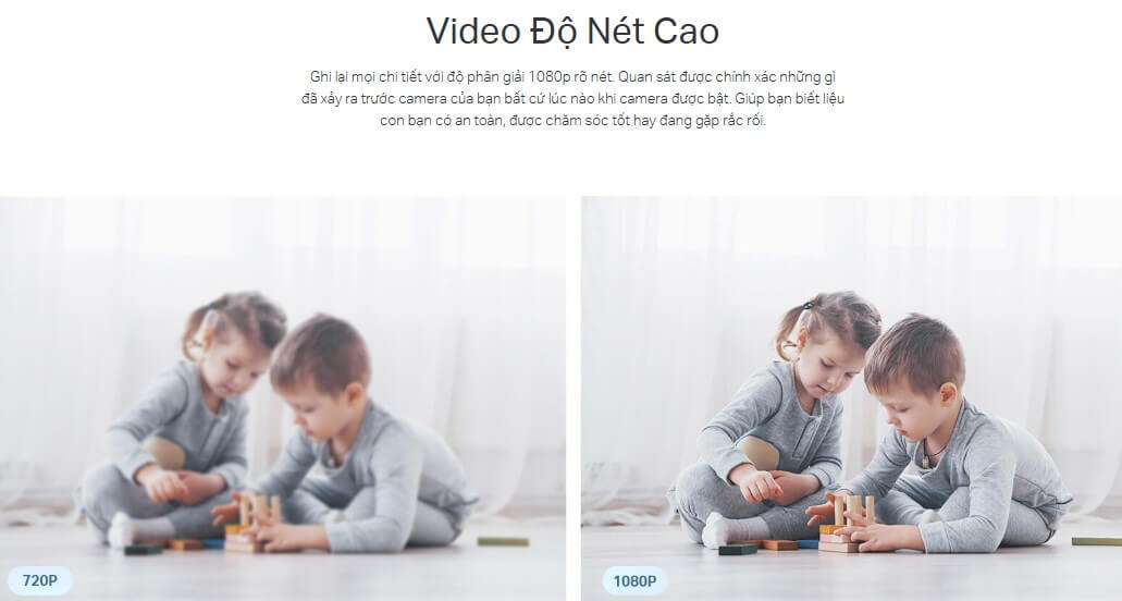 Hình Ảnh TC70 Camera Wifi TP-LINK 1080p Full HD Độ Nét Cao
