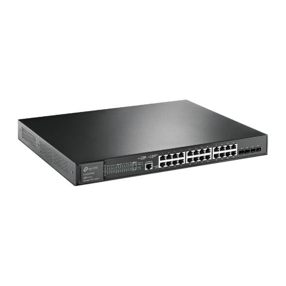 Hình Ảnh Chi Tiết Switch JetStream 24 Cổng PoE+ TP-LINK TL-SG3428XMP