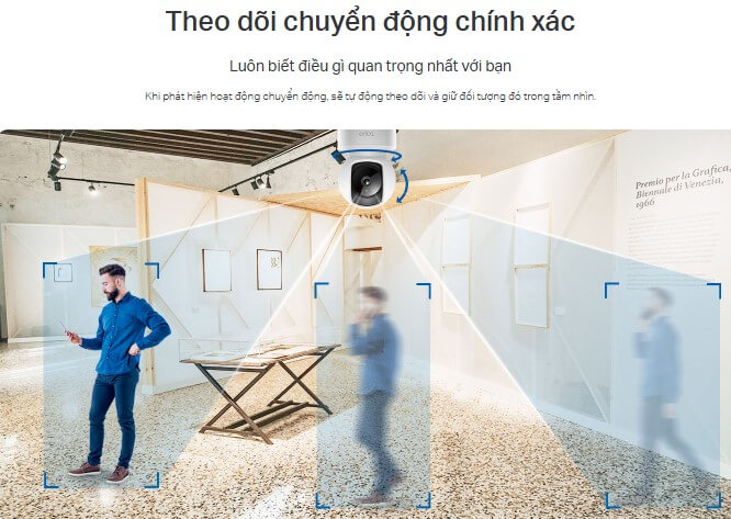 Hình Ảnh Camera IP Xoay Tapo C202 TP-LINK 2MP Theo Dõi Chuyển Động 