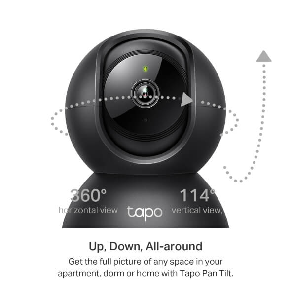 Hình Ảnh Tapo C211 Camera Wifi 360 Độ TP-LINK Độ Phân Giải Cao 2K 3MP 