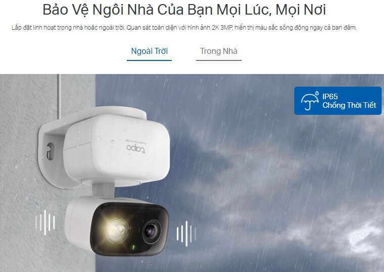 Hình Ảnh Tapo C216 Camera IP TP-LINK 3MP Theo Dõi Chuyển Động Tự Động