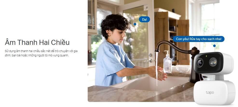 Hình Ảnh Tapo C206 Camera IP TP-LINK 2MP Xoay Nghiêng Linh Hoạt 