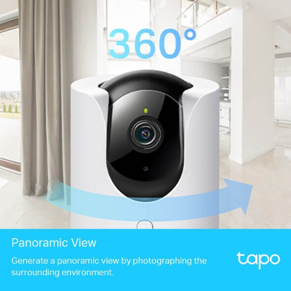 Hình Ảnh Camera Wifi TP-LINK 4MP Quay Quét Thông Minh Tapo C225