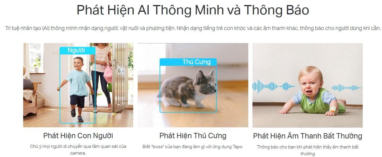 Hình Ảnh Camera Wifi TP-LINK 4MP Quay Quét Thông Minh Tapo C225