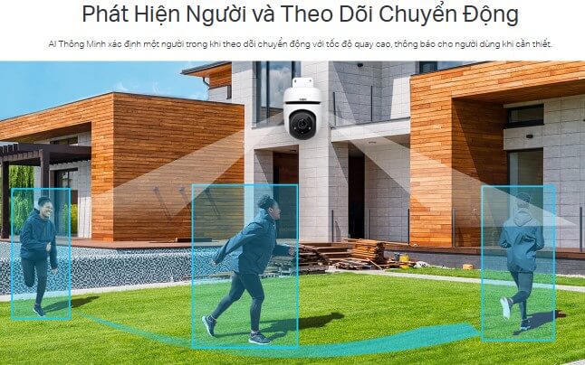 Hình Ảnh Chi Tiết Tapo C500 Camera IP TP-LINK Quay Quét Ngoài Trời Thông Minh 