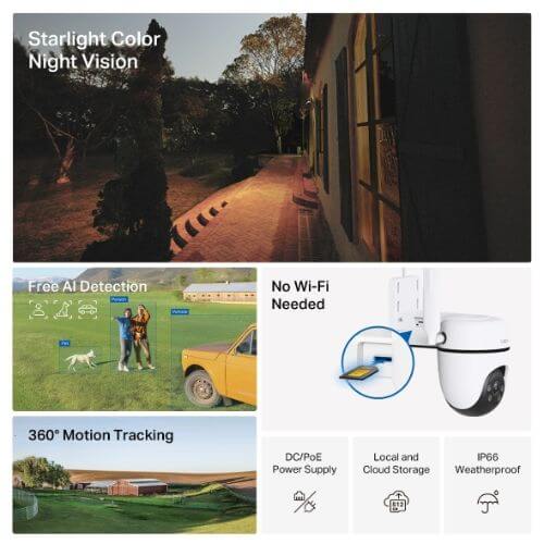 Hình Ảnh Camera 4G LTE ngoài trời TP-LINK Tapo C501GW