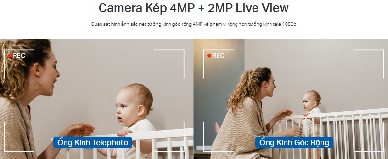 Hình Ảnh Tapo C840 Camera AI TP-LINK Quay Quét Giám Sát Trẻ Em