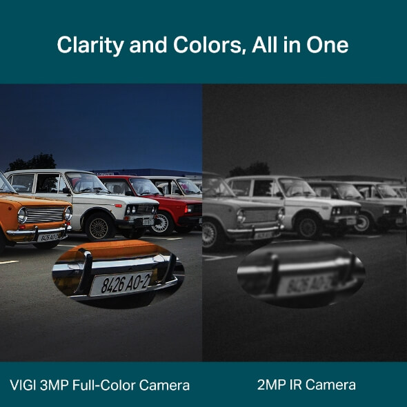Hình Ảnh VIGI C230 Camera IP Dome TPLINK Có Màu 3MP